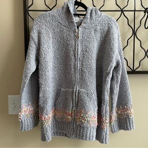 POL hooded zip up sweater, size L NWOT